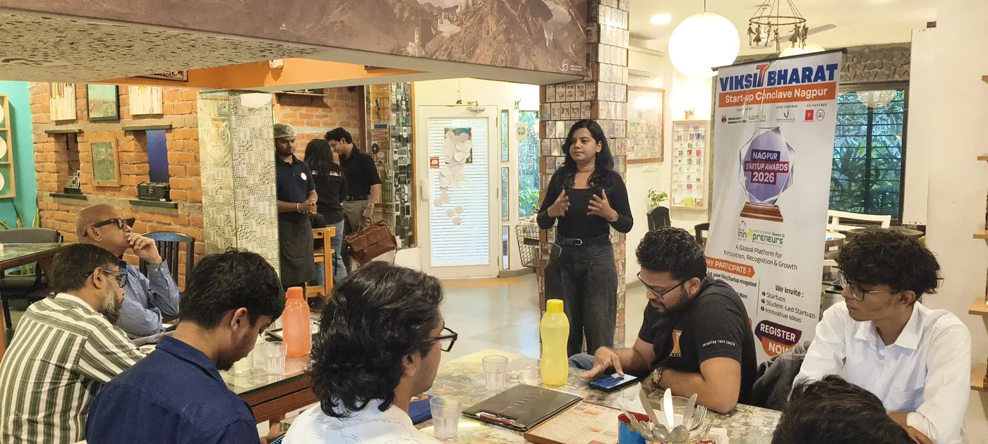 Startup expo at the Viksit Bharat Start-up Conclave