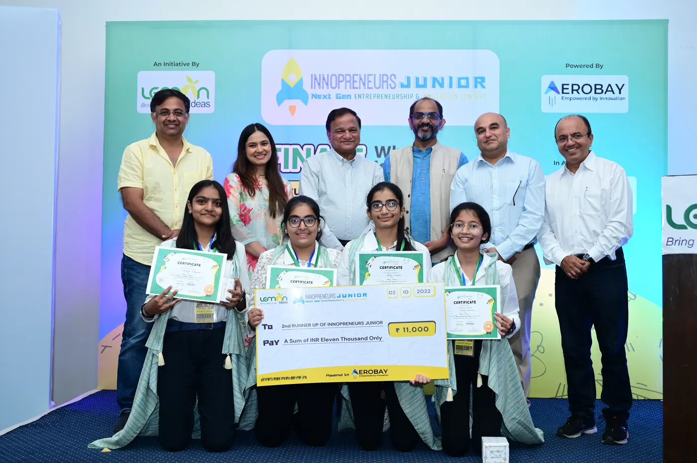 Innopreneurs Junior award winners